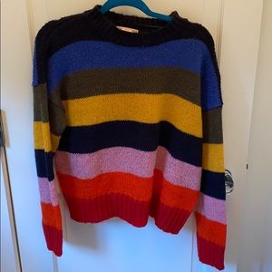 Urban outfitters rainbow sweater